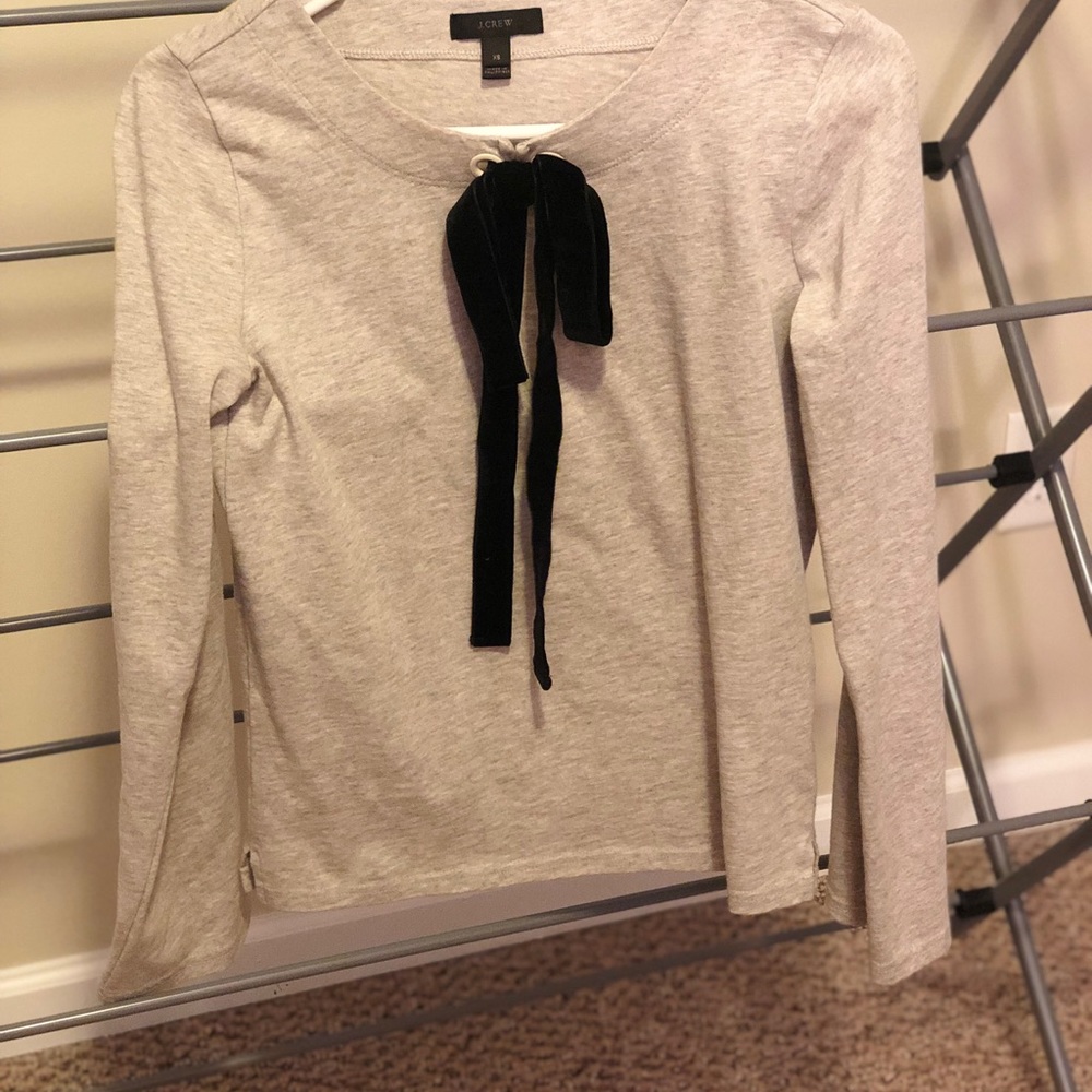 J.Crew bow top
